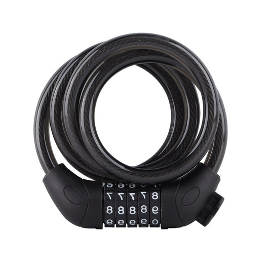 Kukirin 5 Dial-Up Combination Cable Bike Lock, 1.2m X 12mm Kukirin