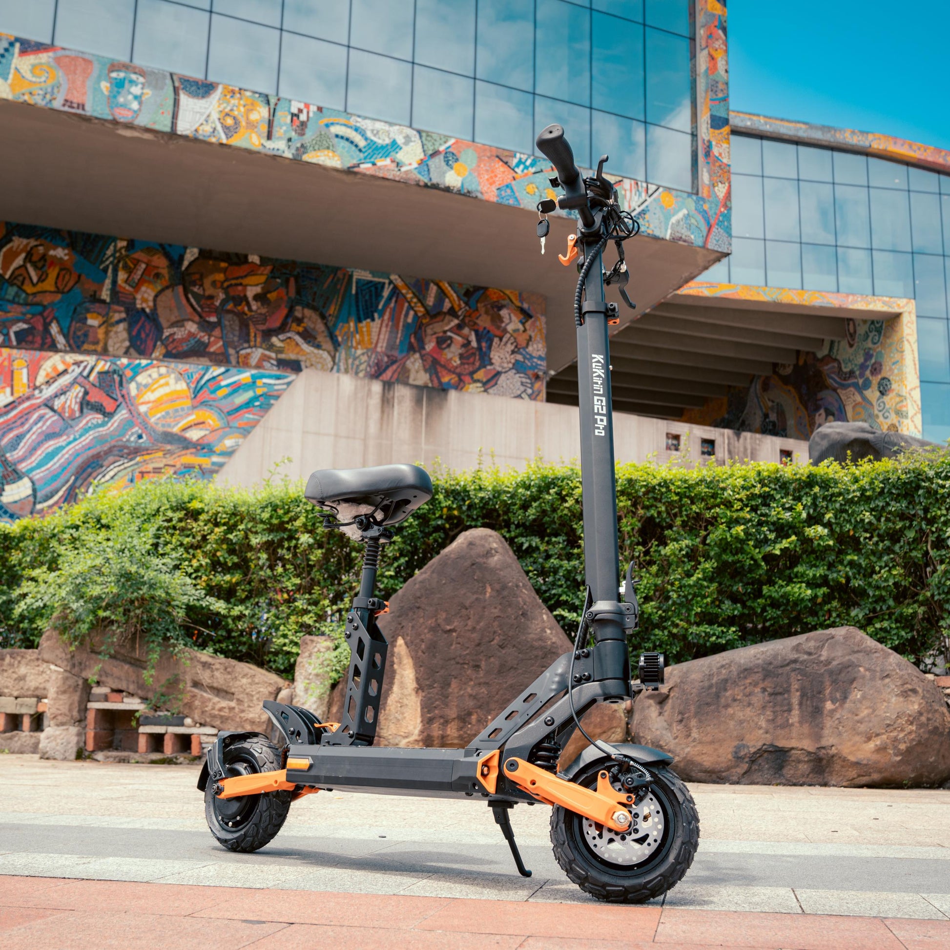 Kukirin G2 Pro 48V 15.6Ah Battery, 600W Brushless Motor Electric Scooter Kukirin