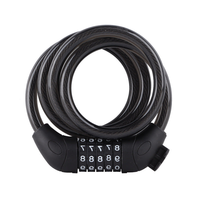 Kukirin 5 Dial-Up Combination Cable Bike Lock, 1.2m X 12mm Kukirin