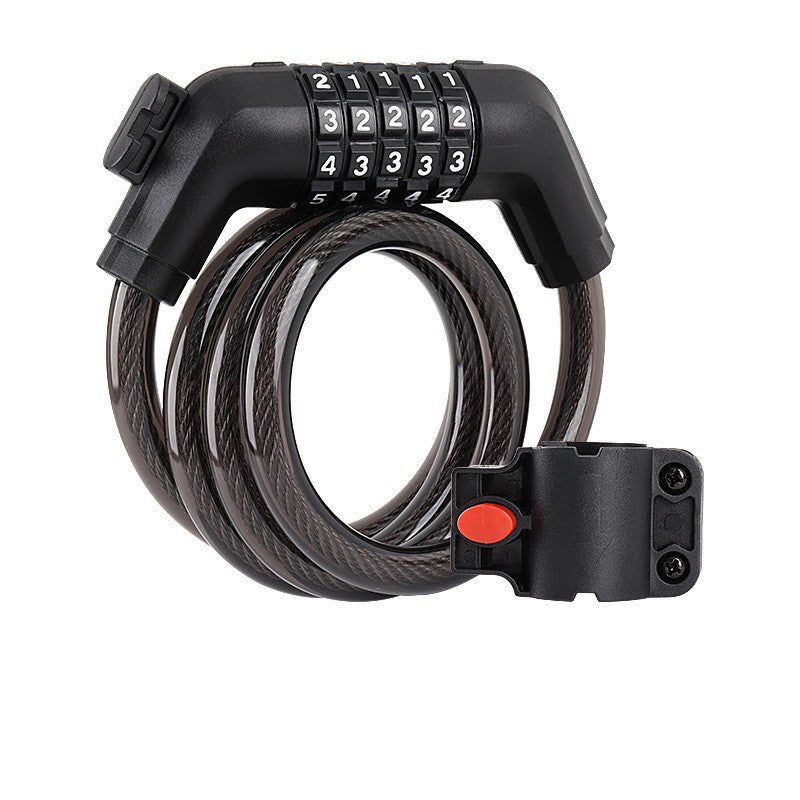 Kukirin 5 Dial-Up Combination Cable Bike Lock, 1.2m X 12mm Kukirin