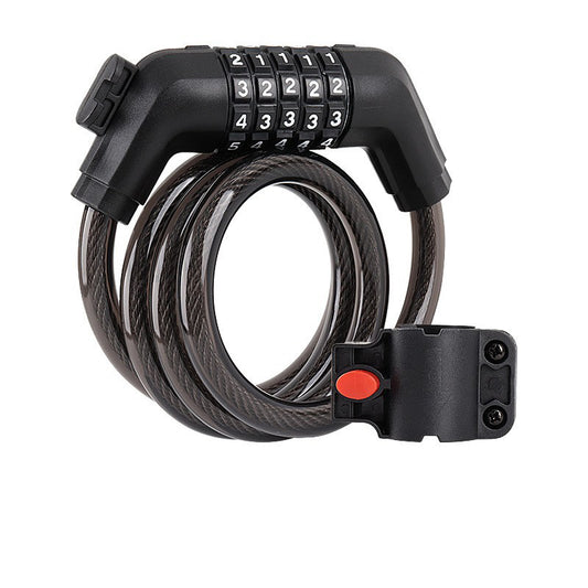 Kukirin 5 Dial-Up Combination Cable Bike Lock, 1.2m X 12mm Kukirin