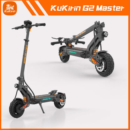 Kukirin G2 Master 52V 20.8Ah Battery, Dual 1000W Powerful Motor Electric Scooter Kukirin